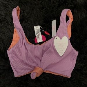 SOFxLOLLI bombshell reversible knot front tank